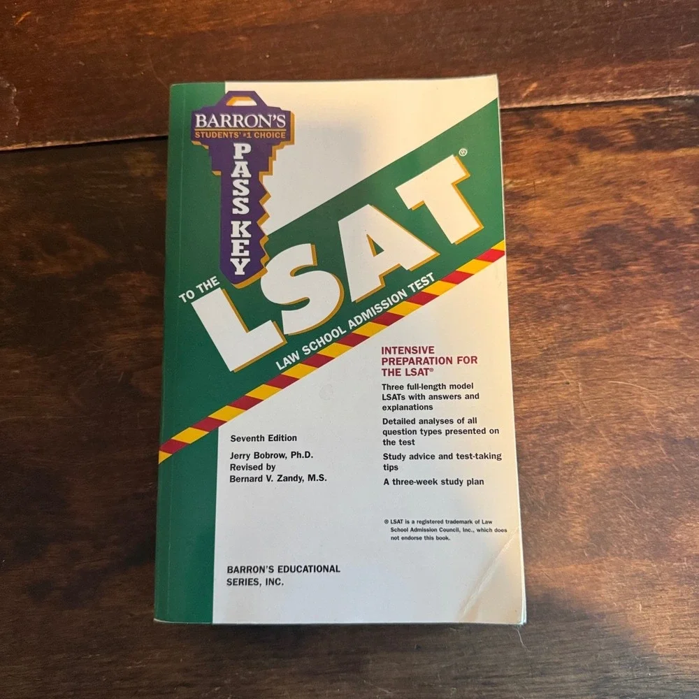 Barron's Pass Key to the LSAT Law School Admission‎ Test, 7th Edition, Prep